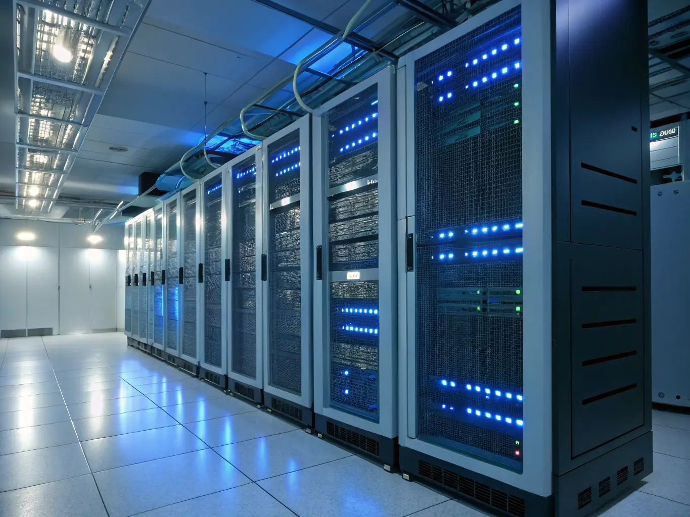 A secure and reliable web hosting environment with advanced security measures, ensuring website uptime and data protection.